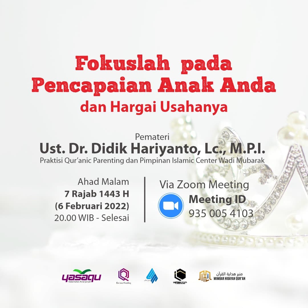 Fokuslah Pada Pencapaian Anak Anda dan Hargai Usahanya