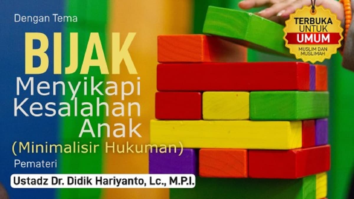 Bijak Menyikapi Kesalahan Anak