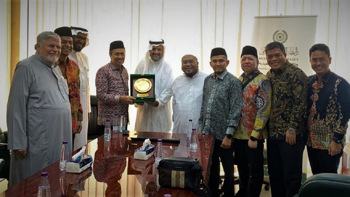 Pimpinan ICWM Dampingi Gubernur Riau H. Syamsuar Jalin Kerjasama dengan IsDB dan MWL