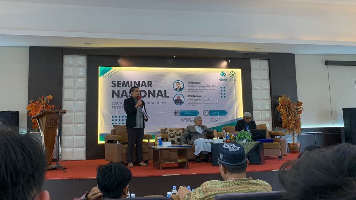 BEM STIU WM Hadiri Seminar Nasional STIQ ZAD Cianjur