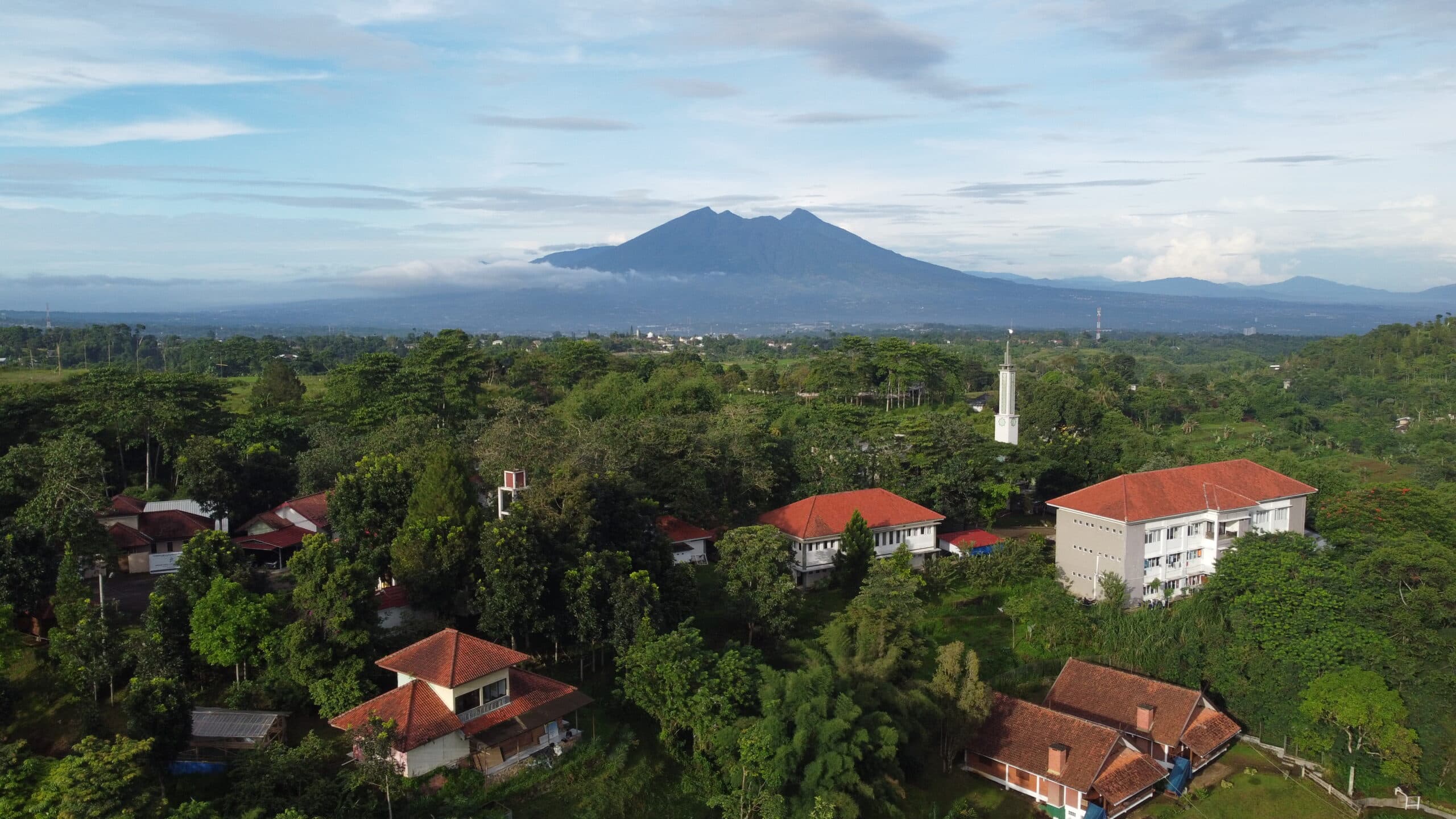 foto tampak udara Wadi Mubarak