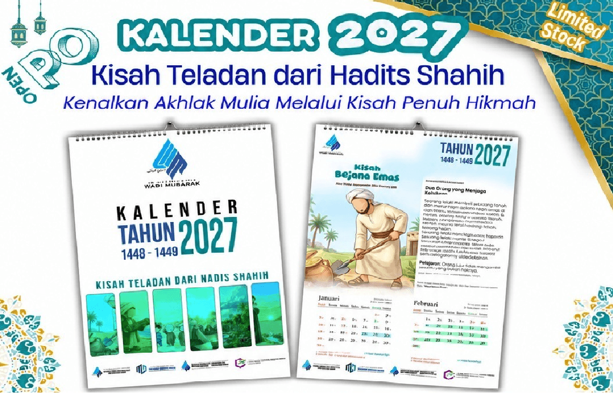 OPEN PO KALENDER 2027 Kisah Teladan dari Hadis Shahih