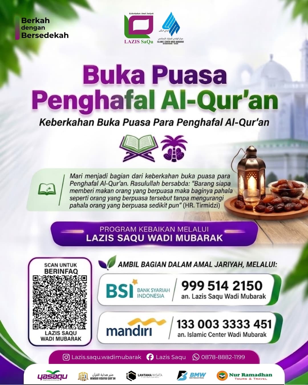 Buka Puasa Penghafal Al-Qur'an