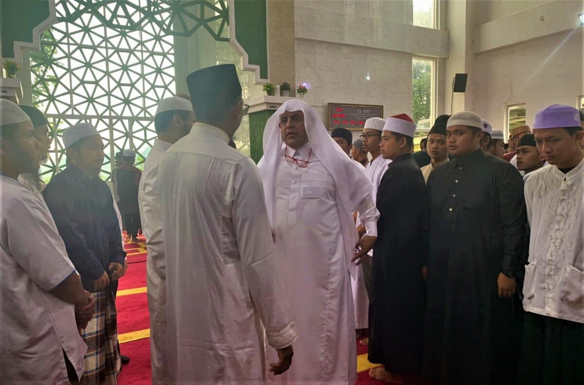Syaikh Abdullah Bin Muhammad Al-Jarullah Berkunjung Ke ICWM