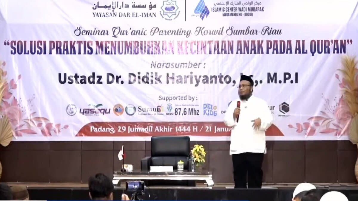 Seminar Qur’anic Parenting Korwil Sumbar-Riau