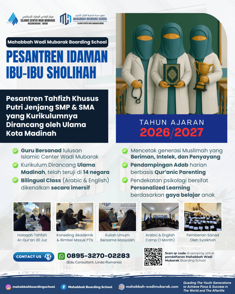 Tingkatkan Kualitas Mutu Pendidikan, Mahabbah Boarding School Hadirkan Syaikhoh Bersanad 2 Angle ads MBS 11