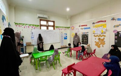 TAUD SaQu Wadi Mubarak - Pondok Kopi Gelar Trial Class Seru 4 TAUD SaQu Wadi Mubarak trial class pondok kopi