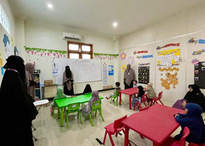 TAUD SaQu Wadi Mubarak - Pondok Kopi Gelar Trial Class Seru 4 TAUD SaQu Wadi Mubarak trial class pondok kopi