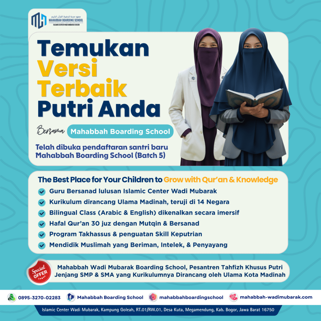Pesantren Tahfizh Khusus Putri di Bogor