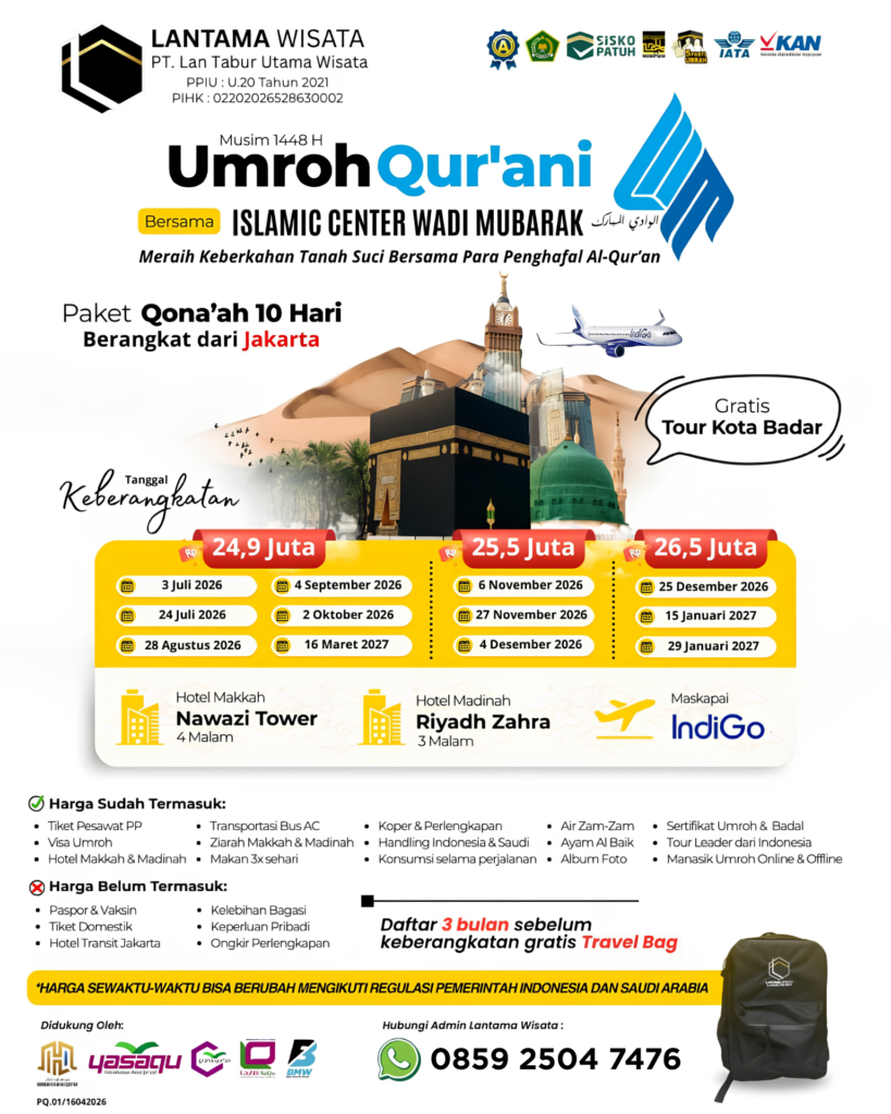 paket umroh lantama wisata 2027